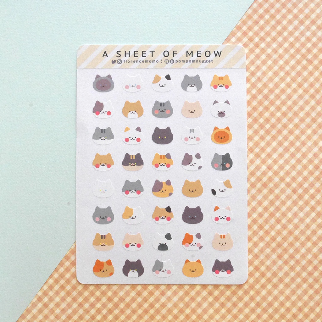 

Florence Momo Sticker Sheet