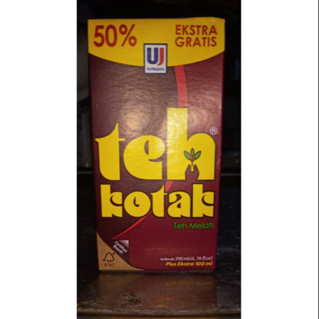 

Teh Kotak 250 ml plus ekstra 100 ml