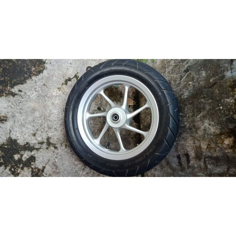 velg scoopy donat ring 12 original copotan motor(sepasang)