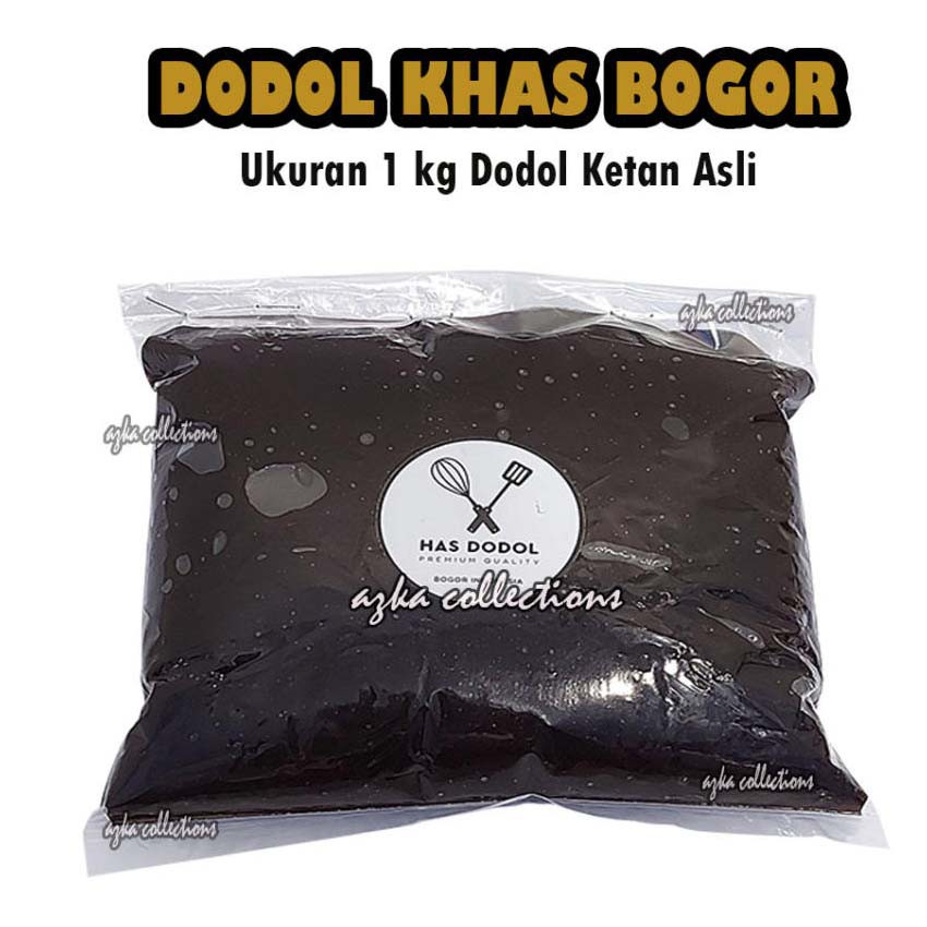 

[COD] Dodol Betawi Asli Ketan hitam 1kg termurah