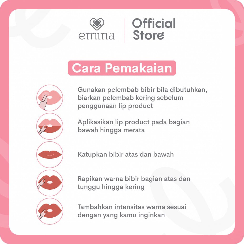 Emina Poppin Matte 4.5 g ~ ORIGINAL 100%