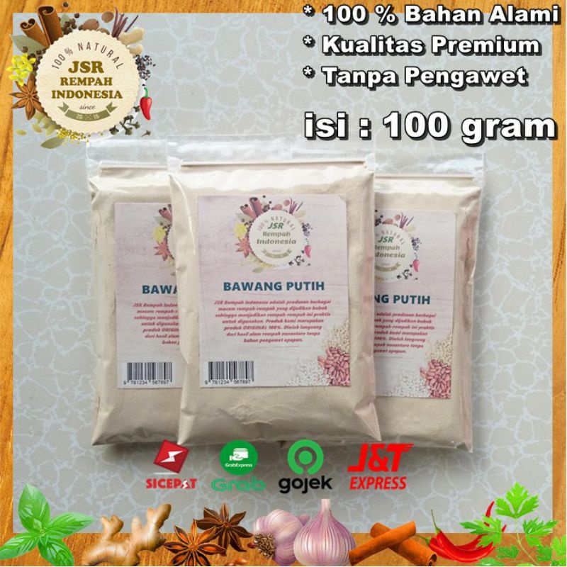 

Bawang Putih Bubuk 100gram Garlic Powder
