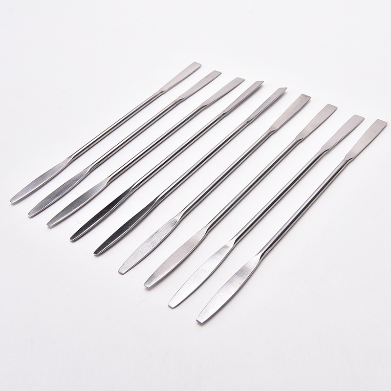 1pc Palet Spatula Stainless Steel Untuk Nail Art