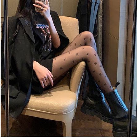 PH-33 Pantyhose Pita Stoking Overknee Socks Stoking Motif Bunga Cosplay Lolita