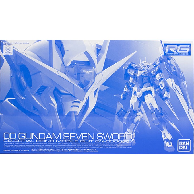 RG 1/144 00 OO Gundam SEVEN 7 SWORD LIMITED P-BANDAI