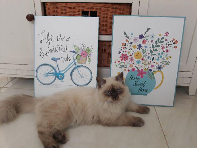 Home Decor Interior Hiasan Dinding Poster Quote Sign In B11 - B16 Free Bubble Wrap