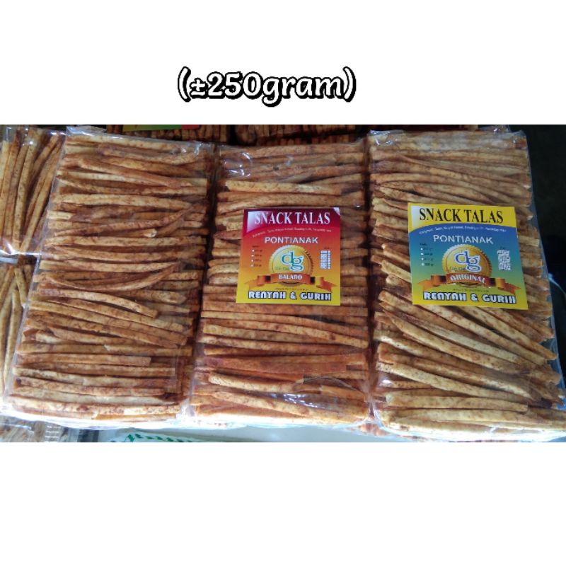 

Snack Talas Pontianak / Stick Talas DG / Stick Keladi / Keripik Keladi / Keripik Talas / Oleh Oleh Khas Pontianak