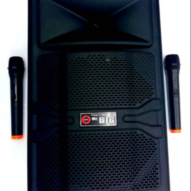 wireless Mr. BIG 12" Mr 12 atau Portabel wireless Mr. BIG MR 12 / meeting wireless Mr. BIG MR 12