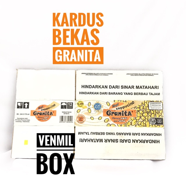 

Kardus Bekas Granita 34 x 23 x 10 cm SW 200