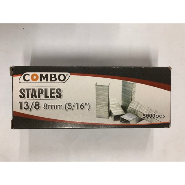 

Mata Hekter Staples Combo tipe 13/8 ukuran 8 mm ( 5/16 inchi )