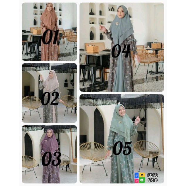 gamis syar'i Alana nadifa by bermerks