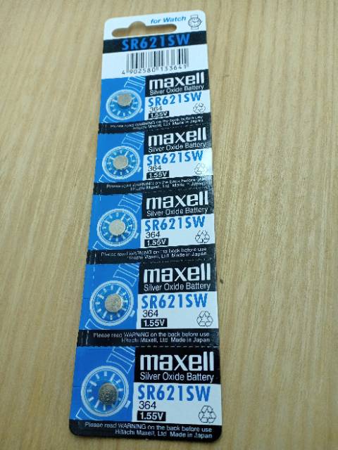 Baterai jam tangan Baterai maxell 626, 621 ,920  baterai jam 377, 364,371 maxell original