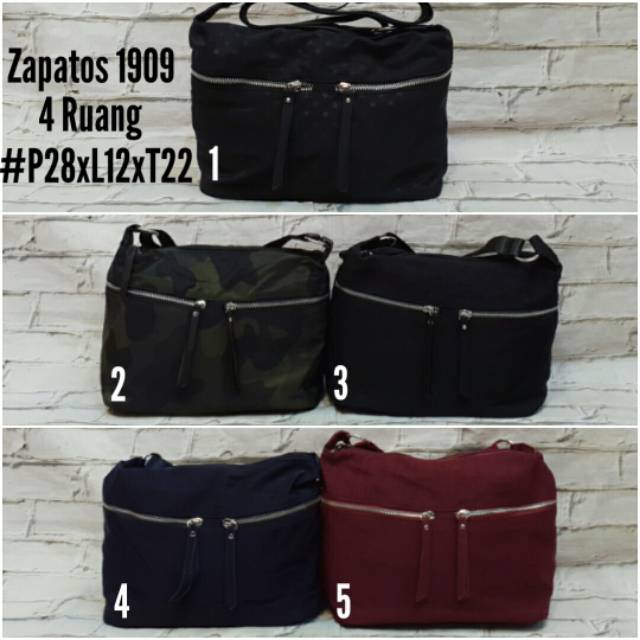Tas Slempangan Miz Zapatos Wanita  1909#