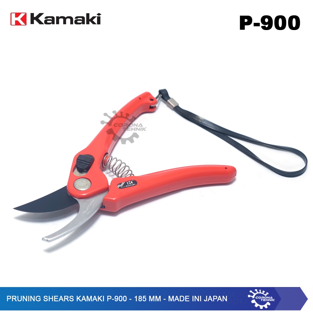 Kamaki P-900 - 185 mm - Pruning Shears - Made In Japan