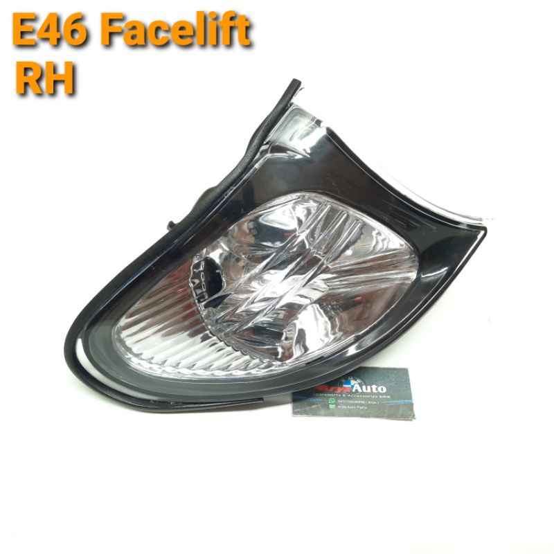 sein depan kanan PUTIH BMW E46 facelift thn 02-04