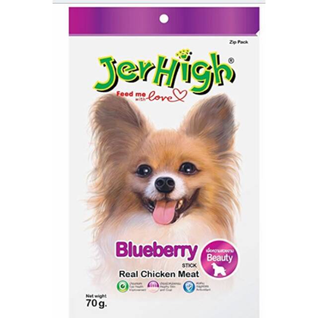 Jerhigh blueberry / strawberry / banana / carrot / spinach / beef / Jerhigh duo / jerhigh morning time / jerhigh bed time / snack anjing