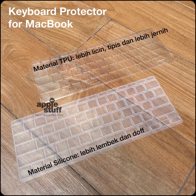 Macbook Apple Skin Keyboard Protector TRANSPARANT