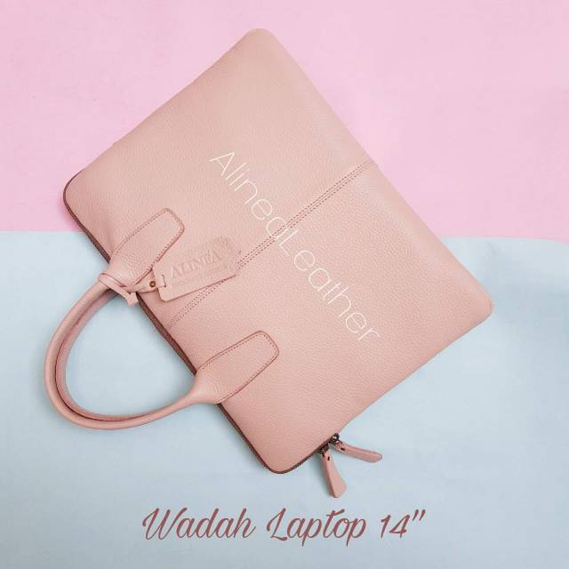 Wadah laptop alinea leather