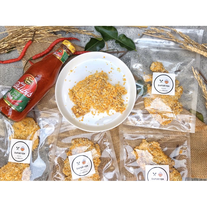 

CHICKEN KATSU FROZEN PACK HOMEMADE 350gr