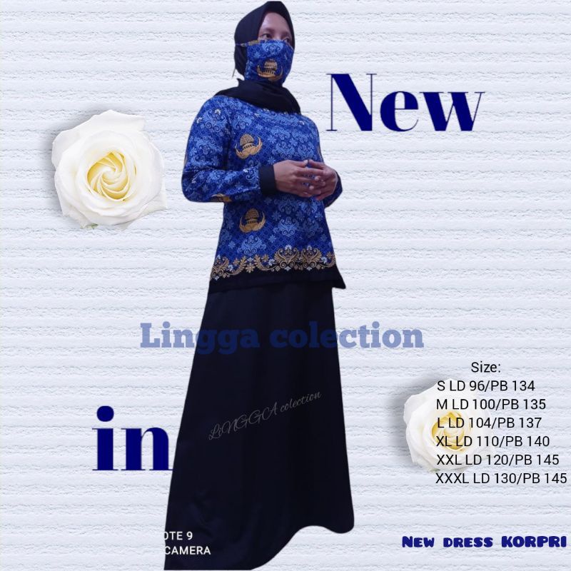 Gamis Korpri Terbaru Wanita 2022 Best Seller