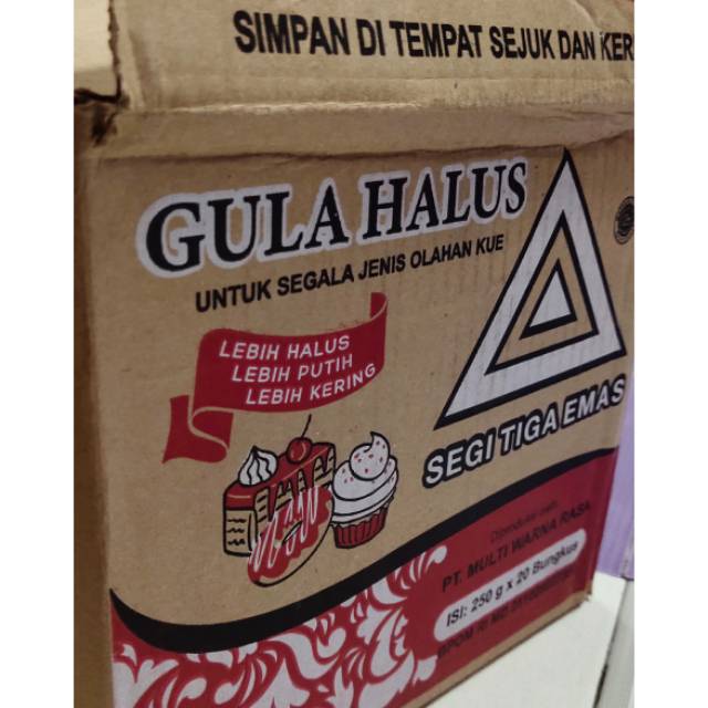 GULA HALUS SEGITIGA EMAS. SEDUS 20 BKS