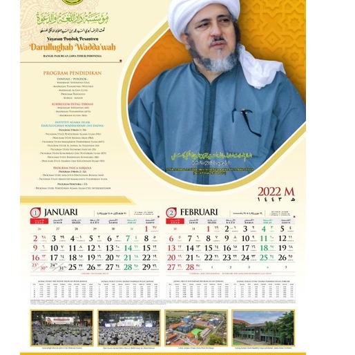 

[PRODUK 6QJB9] Kalender Habaib DALWA 2022 | Kalender Masehi | almanak 00N