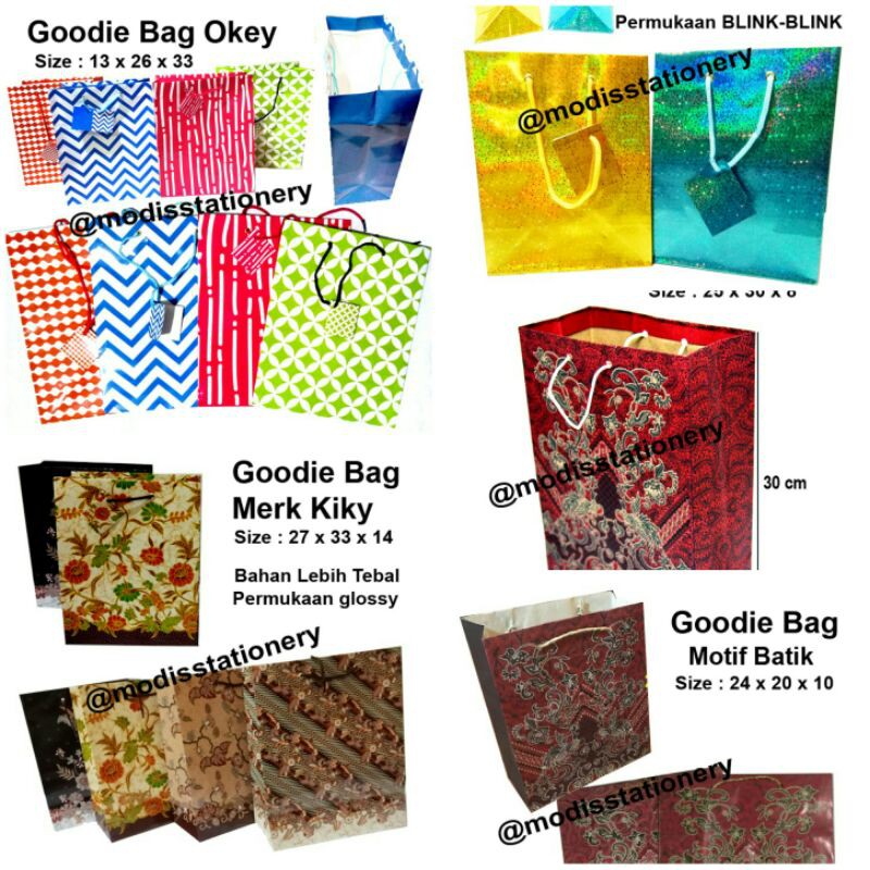 

goodie bag tas tali tenteng