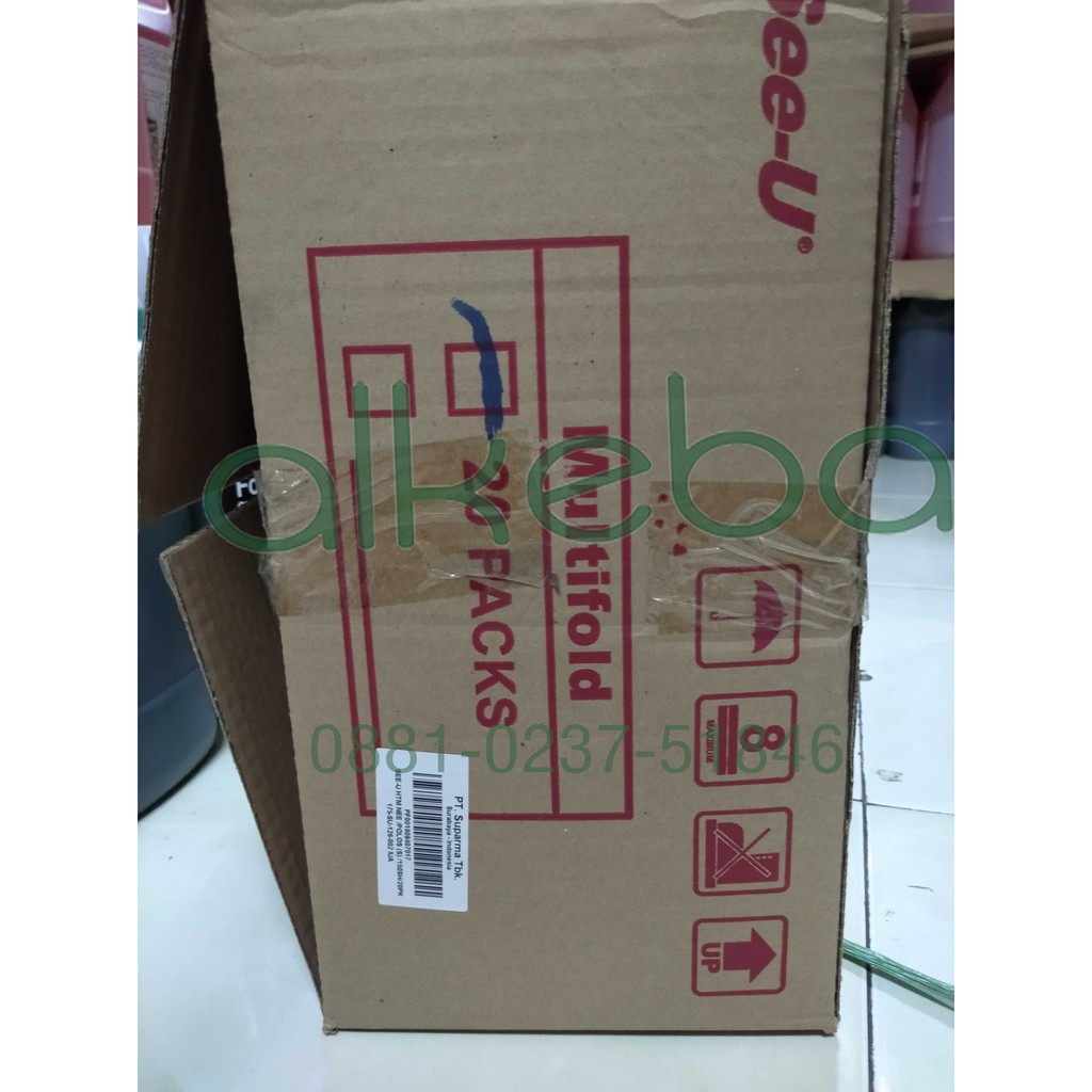 See U tisue Handtowel tarik tangan multifold tissue  harga per dus isi 20