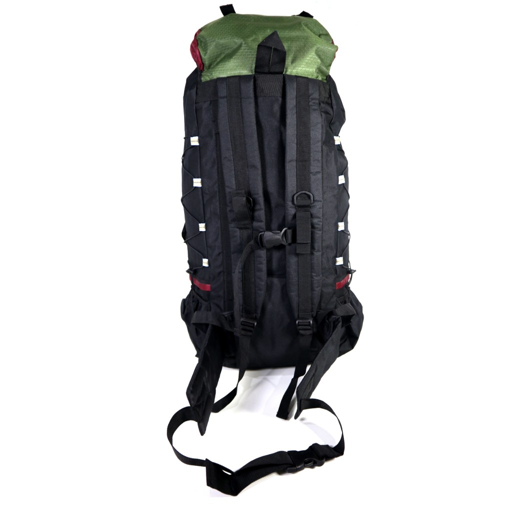 Hiking Tas CArrier Plus RAincover Camping Gunung Mudik 80 L ii35 SUper Besar Premium