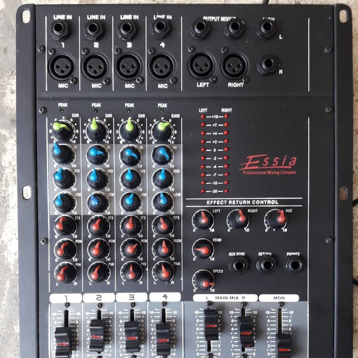 Dijual mixer 4 channel sound system audio Murah