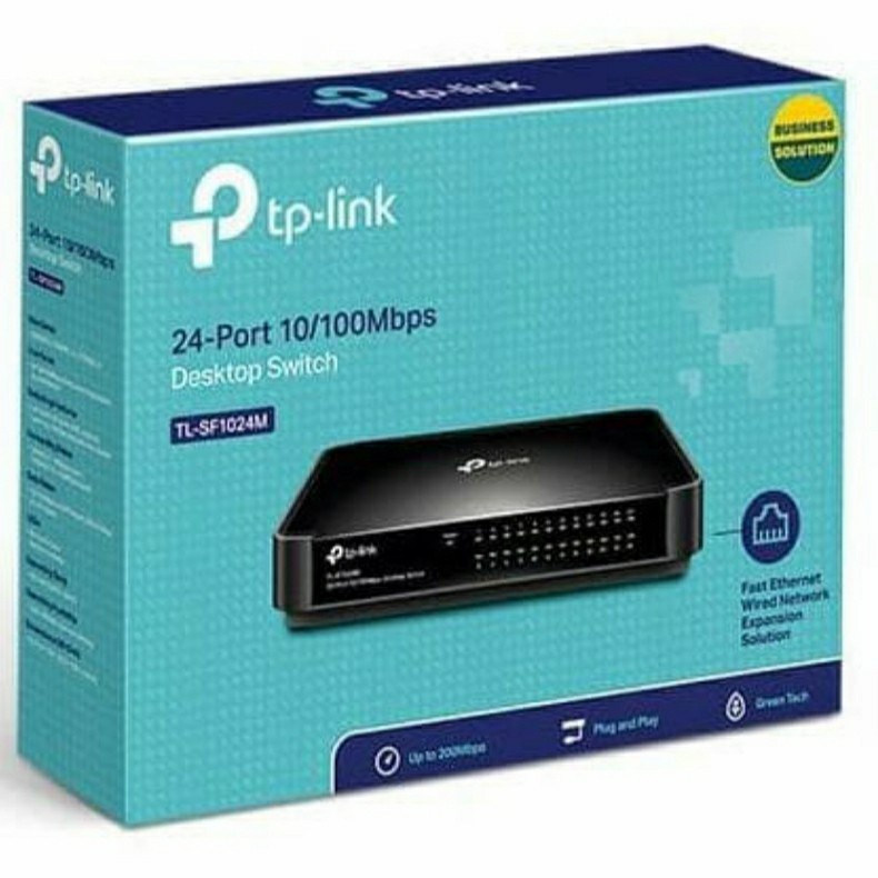 TP-Link TL SF1024M Switch 24 Port 100Mbps Desktop