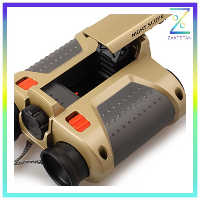 Night Scope 4 x 30mm Binoculars with Pop-Up Light / Teropong - JYW-122