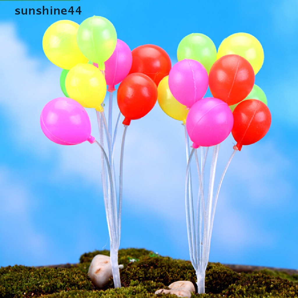 Sunshine Miniatur Balon Mini Untuk Dekorasi Rumah Boneka