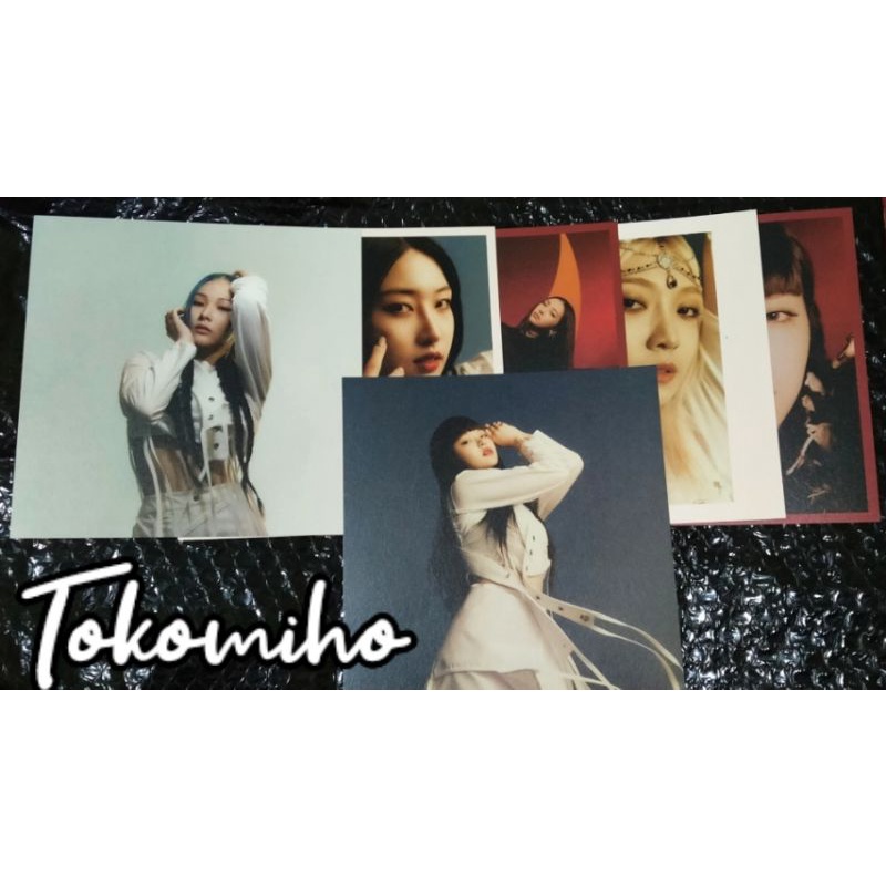 OFFICIAL POSTCARD [EVERGLOW]: Mia, Sihyeon, Aisha, Onda, E:U
