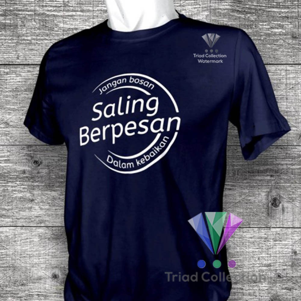 SALING BERPESAN Kaos  Dakwah Islami Cotton Combed 30s 