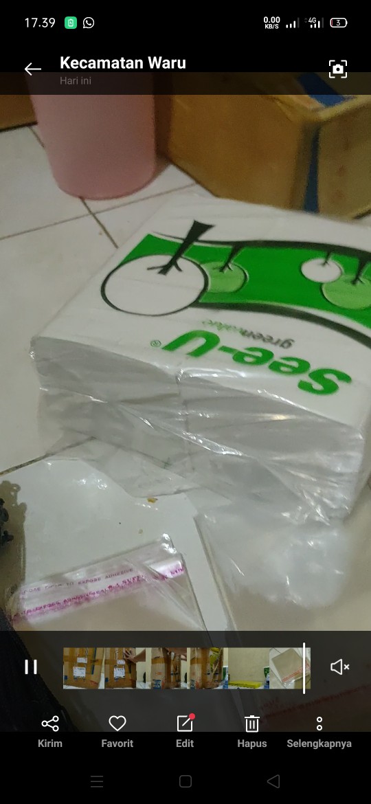 Tissue Facial See-u / Tissue Muka