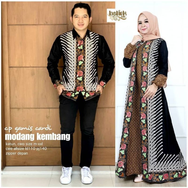 BATIK COUPLE GAMIS CARDY BATIK COUPLE KONDANGAN