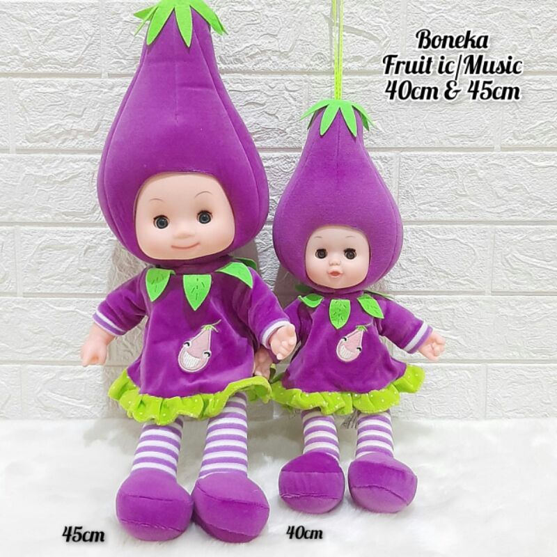 GIRL COSTUME FRUIT IC / MUSIC / Boneka Fruit Music / Boneka buah buahan / Boneka Music / Boneka ic