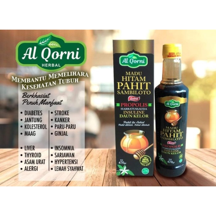 

Ge602G Madu Hitam Pahit Sambiloto Al Qorni Ds5