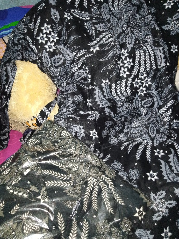 Batik Couple  Ld 104 Maura Sania Ruffle Ori Ndoro Jowi Dnt Size M L Xl All Size