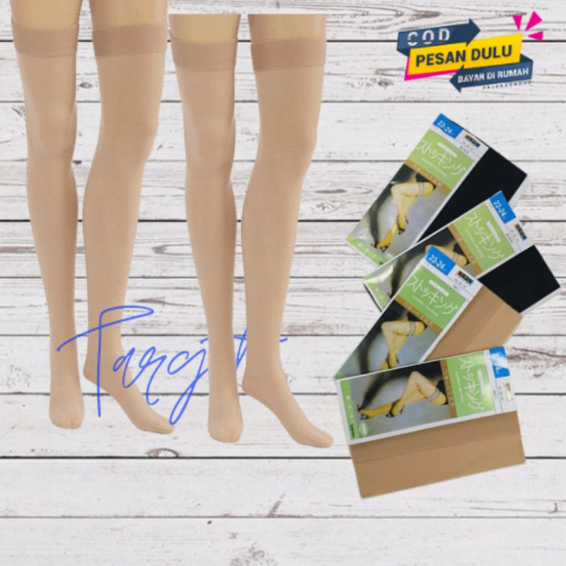 (12 pasang)stoking paha stoking pantyhose kaos kaki tipis stoking wanita