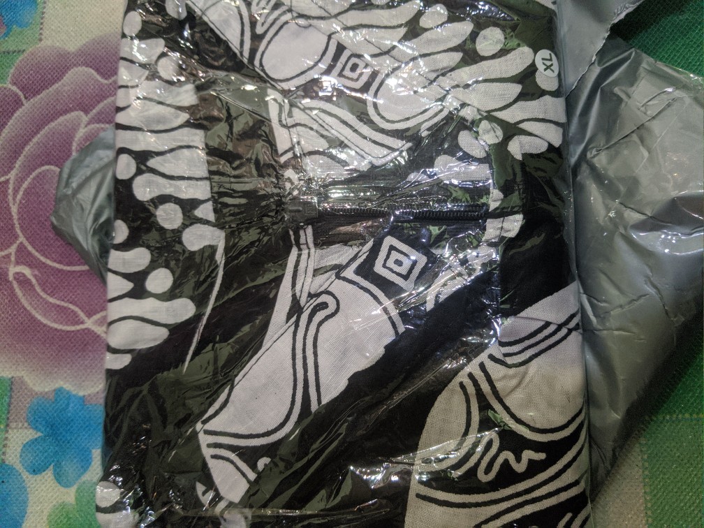 ✓ Trending Tunik Shibori Black Tunik Batik Modern Monochrome Mono Batik Cantik Seragam Batik
