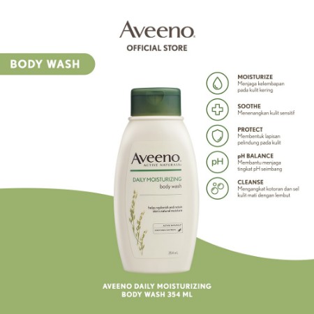 Aveeno Daily Moisturizing Body Wash 354ml