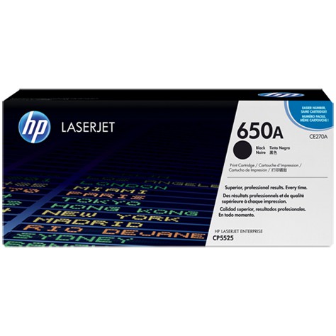 Toner HP 650A Black Original CE270A