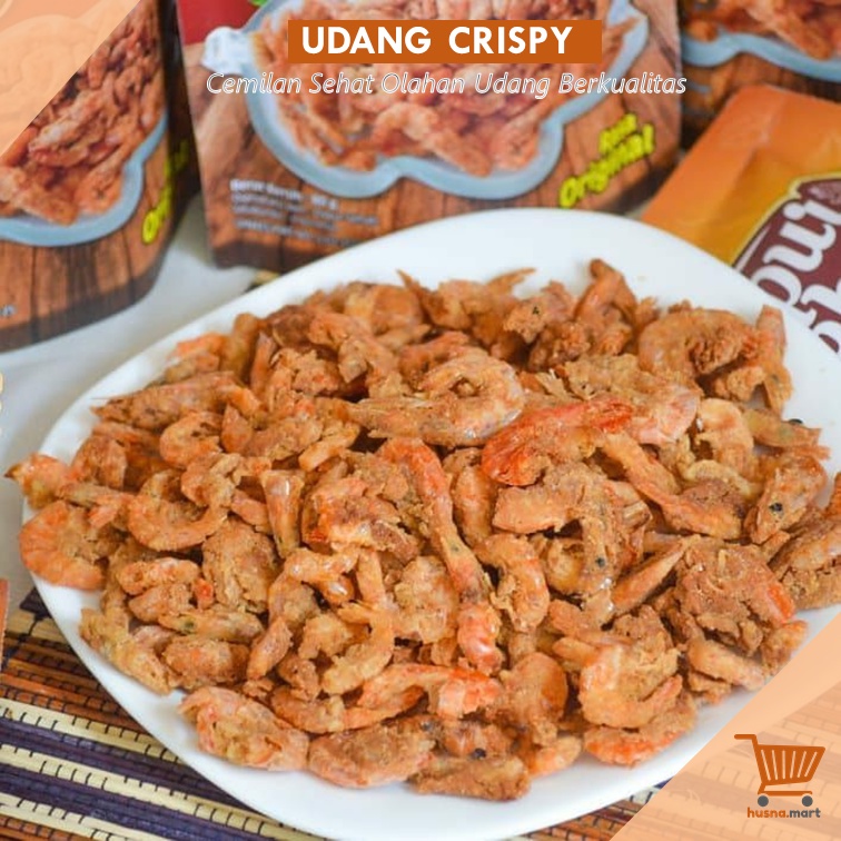 Cemilan Sehat Udang Crispy Dapur Sehati 80gr Non MSG