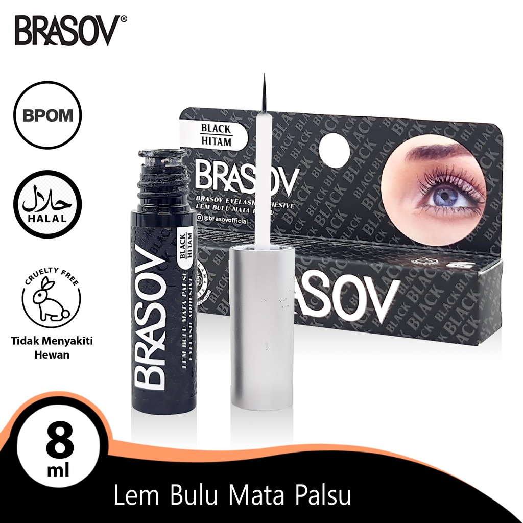 BRASOV LEM BULU MATA PALSU - PEREKAT BULU MATA PALSU - 8 ML