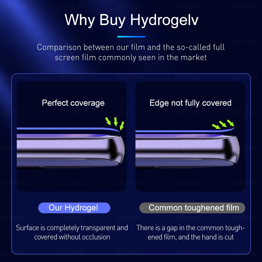 Anti Gores Xiaomi Redmi Note 9 Pro Hydrogel Screen Protector Clear HD Full Layar Not Tempered Glass