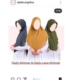 DAILY KHIMAR, DAILY INSTANT KHIMAR ATELIER ANGELINA