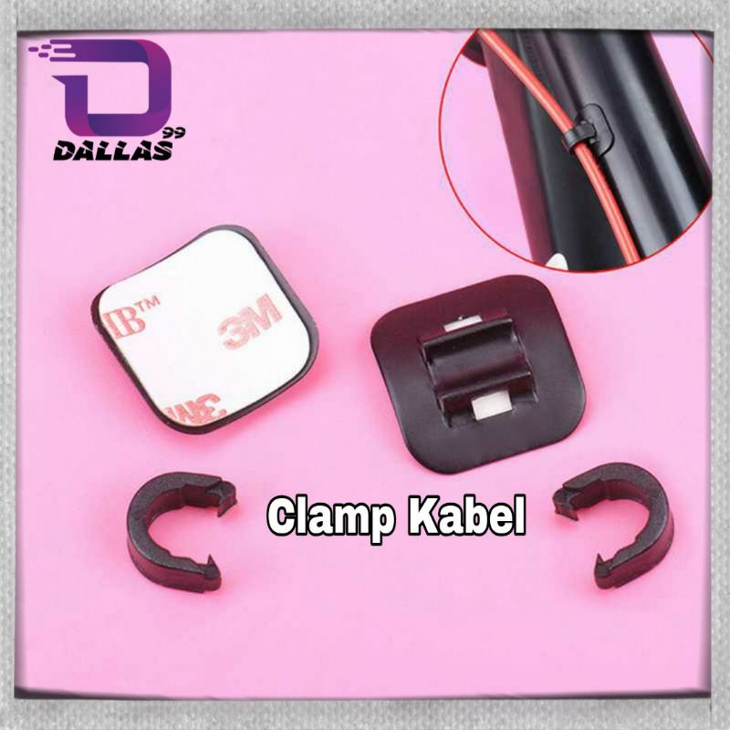 Klem Clamp Frame Kabel Sepeda