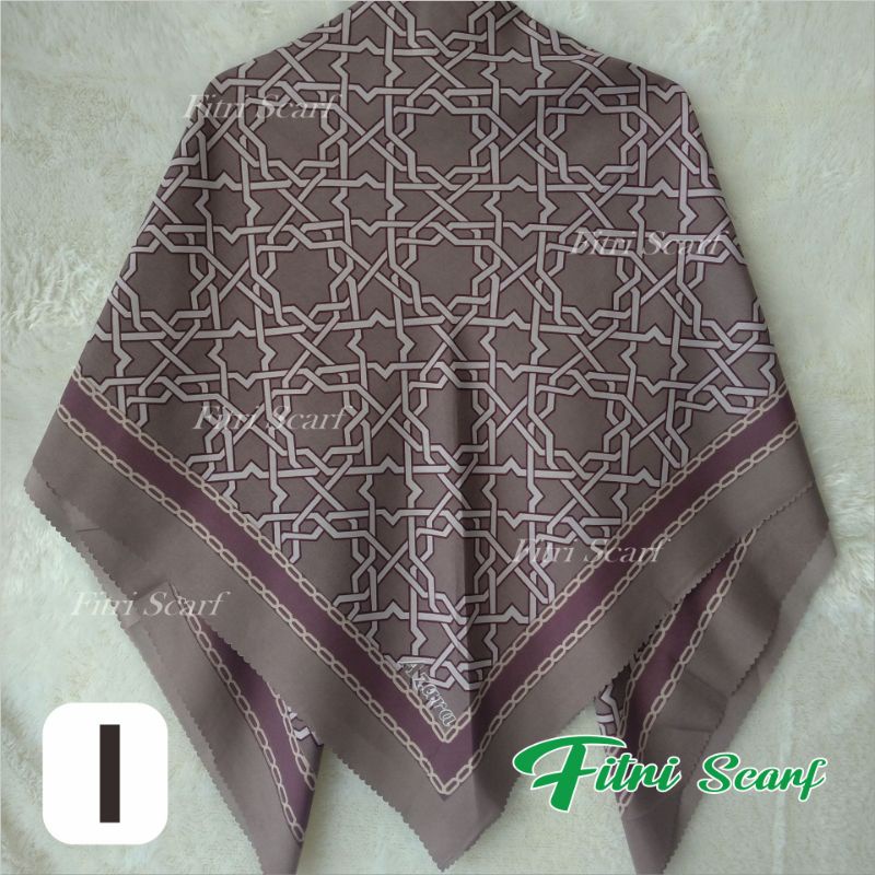 jilbab segi empat motif hijab segi empat motif kerudung segi empat motif azara oscara J 4-I